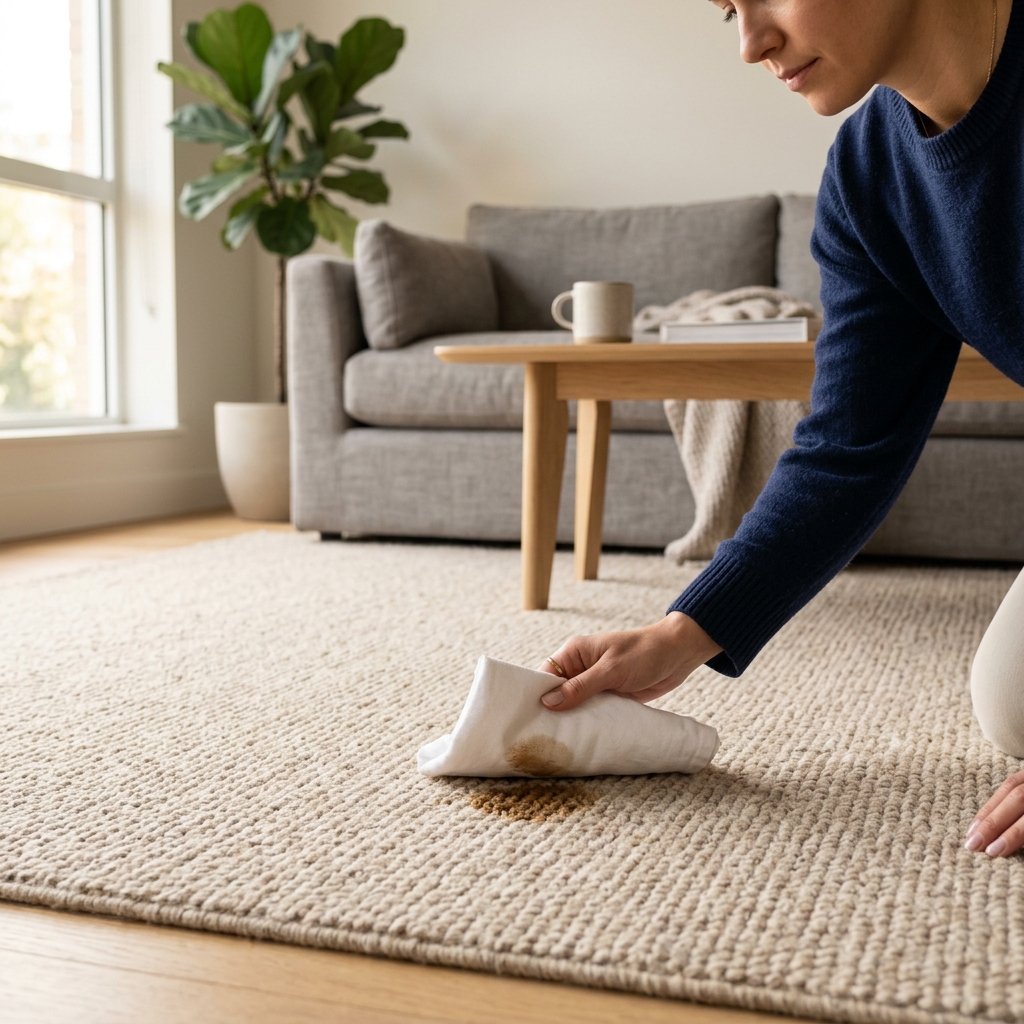 How to Remove Grease and Oil Stains from Carpet