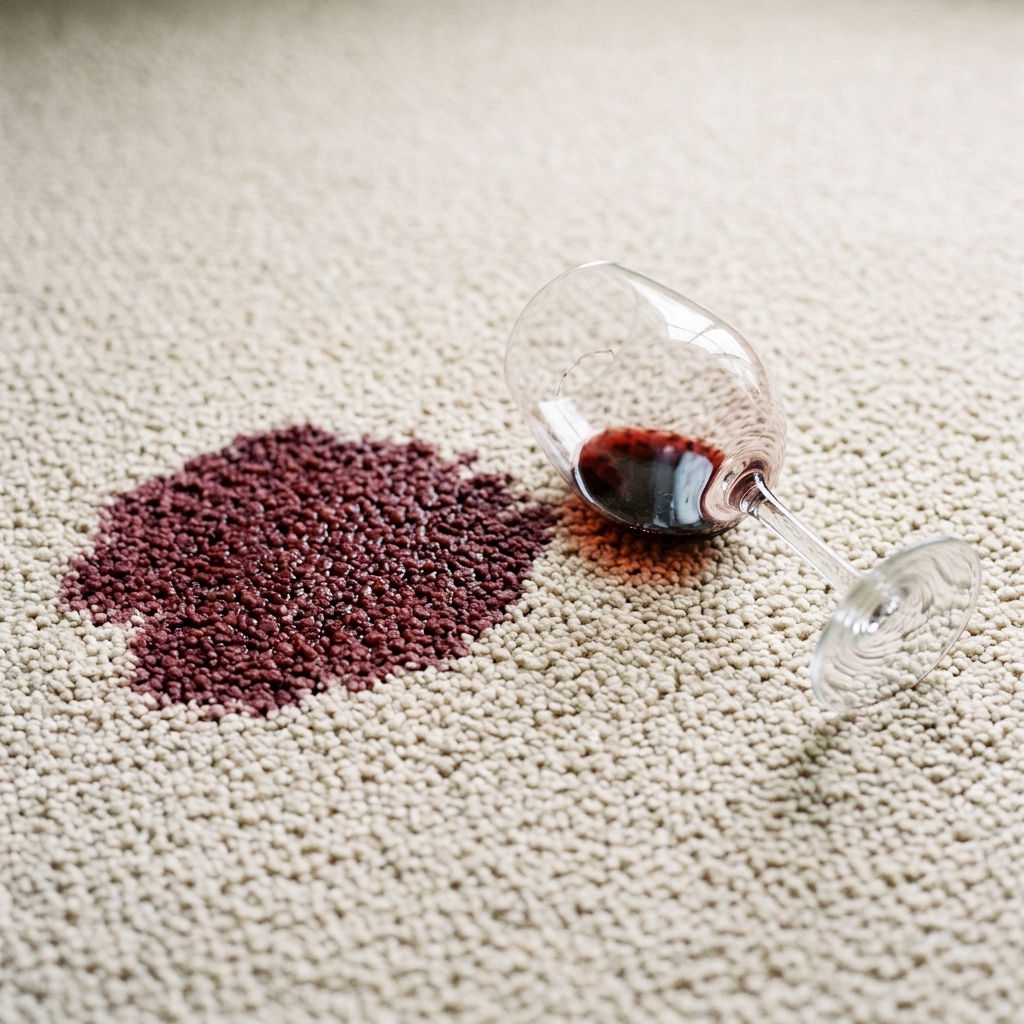 How to Remove Red Wine Stains from Carpet: Step-by-Step